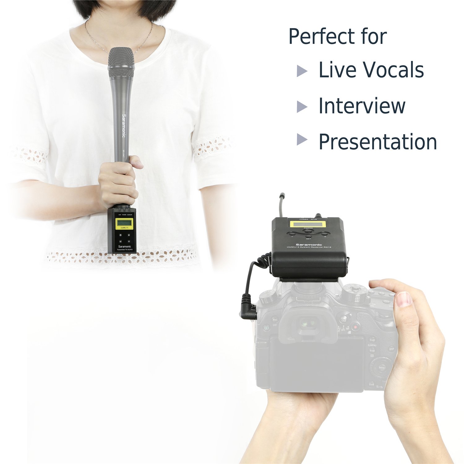 Saramonic UwMic15B Professional Portable Wireless Saramonic UwMic15B Professional Portable Wireless
